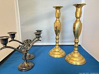 All four candle holders group shot