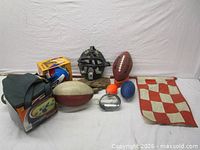 Group shot of all items in lot