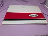 Front of Pimpernel box with branding