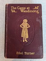 Front cover showing title, gilt illustration, and burgundy cloth