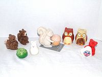 Group view of all ten shakers