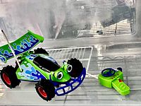 Full view of RC car and remote