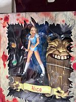 Front window box showing figure and accessories