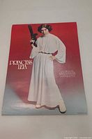 Full view of poster front showing Princess Leia image and text