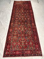 Full view of entire rug showing size and pattern