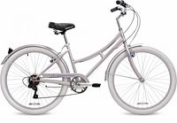 Full right-side view of purple Supercycle 26" women’s bike