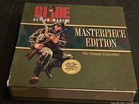 Front of GI Joe Action Marine Masterpiece Edition slipcase box