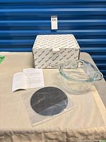 Full casserole set with box, diffuser and leaflet