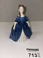 Full front view of Royal Doulton Debbie figurine