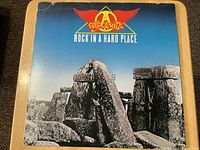 Front cover of Aerosmith Rock in a Hard Place LP