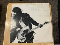 Front cover of Bruce Springsteen Born to Run LP