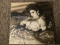 Front cover of Madonna Like a Virgin LP record