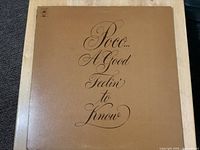 Front cover with album title