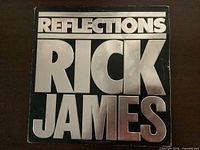 Front cover of Rick James Reflections LP