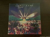 Front cover of Supertramp Paris album