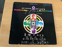 Front cover of Vanilla Fudge The Beat Goes On LP showing artwork and title