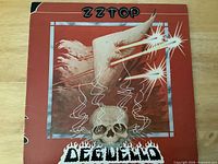 Front cover of ZZ Top Degüello LP