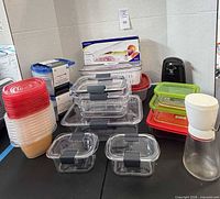 All items group shot on table