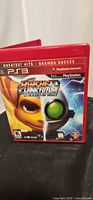 Front view of PS3 Ratchet & Clank Future: A Crack in Time Greatest Hits case