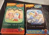 Front slipcovers of both Ren & Stimpy VHS tapes
