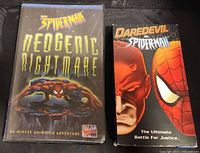 Front covers of both VHS tapes