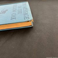 Blue cloth hardcover book showing title on cover