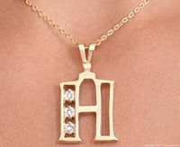 Pendant hanging on chain for scale