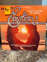 Front cover of K-tel Emotions LP showing title, artwork and catalogue number