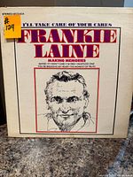 Front cover of Frankie Laine LP showing title and artwork