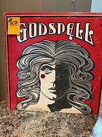 Front cover of Godspell vinyl LP album