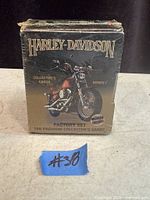 front of sealed Harley-Davidson Series 1 collector cards box