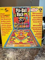 Front cover of Pin-Ball Rock LP showing title, artists, and artwork