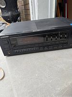 Front angled view of Pioneer SX-1700 receiver showing overall unit