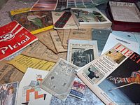 Overview of entire assortment spread on countertop