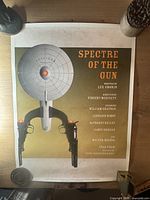 Full view of Star Trek poster showing design and text