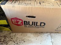 Huffy EZ Build box showing branding and sealed condition