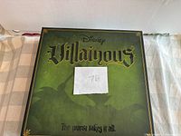 Front view of Disney Villainous sealed box