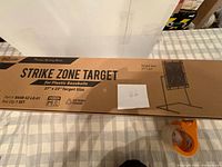 Boxed GoSports Strike Zone Target showing branding and specs