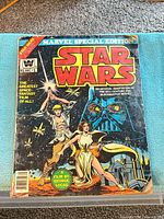 Front cover of comic showing title, price, Whitman logo and characters