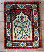 Latch-hook rug full view