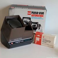 Viewer, transformer box, and retail box grouped