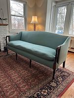 Full view of Edwardian sofa