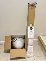 Blinds box and light fixture box together