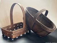 Both baskets side by side