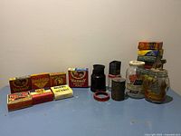 All items grouped on tabletop