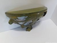 Top and side view to show shelf surface and depth