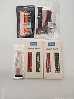 Overview of all packaged Apple Watch bands