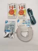 Lot overview showing all five cables