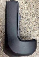 outer view of black plastic bumper end cap