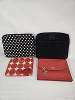 Group shot of all four accessories